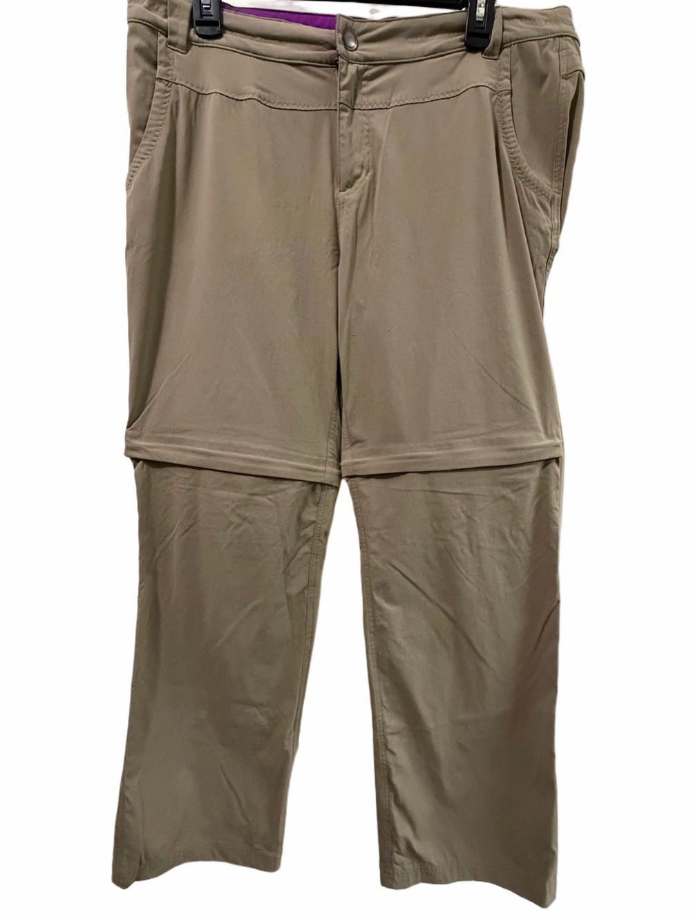 Eddie Bauer Women's Convertible Outdoors Pants in Taupe